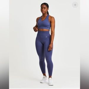 Aybl Balance V2 Seamless Leggings in Navy Blue